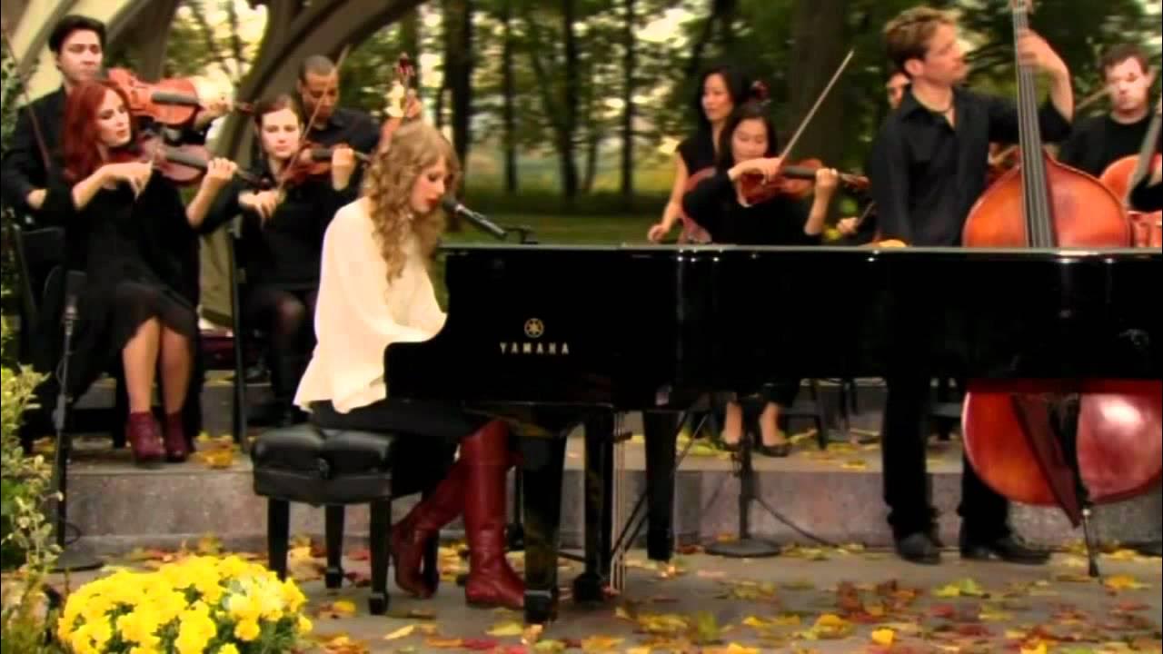 Taylor Swift Back To December Live NBC Special HD Taylor Swift Back To December Live NBC Special HD