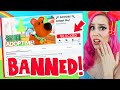 I'M *BANNED* FROM ADOPT ME FOR 24 HOURS! SO SAD! (Roblox)