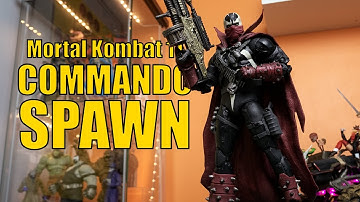 Mortal Kombat 11 | Commando Spawn | McFarlane Toys | Image Comics | Action Figure Unboxing & Review