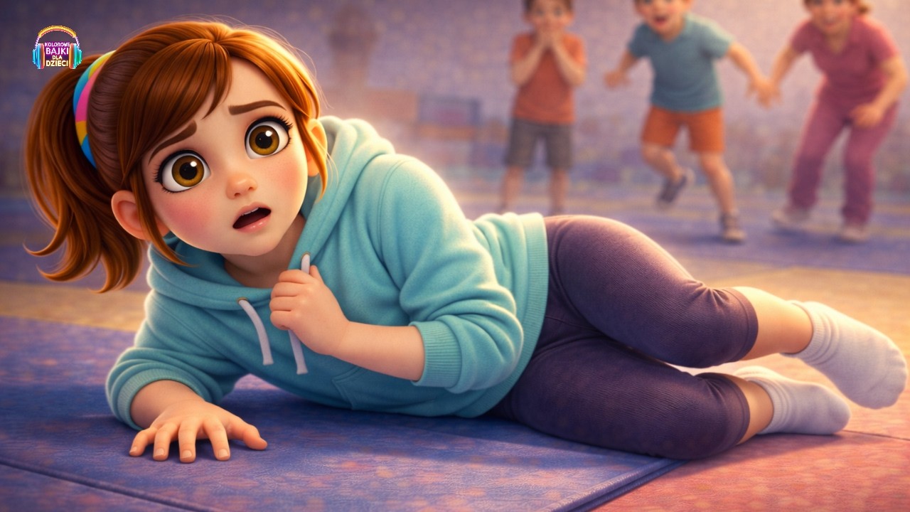 🤸‍♀️💔Upadła podczas treningu… 😢🤕 Emilka i najtrudniejsze salto | Bajka do słuchania