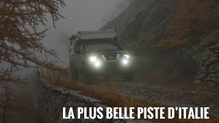 Les plus belles pistes Franco Italiennes en 4x4 amménagé pick up cellule Nissan Navara 4K