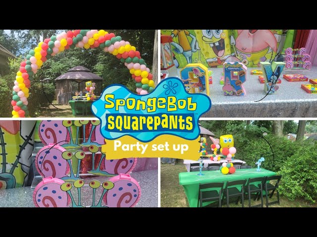 Super easy Spongebob Birthday Party ideas 