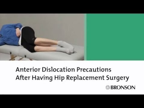 anterior hip replacement precautions