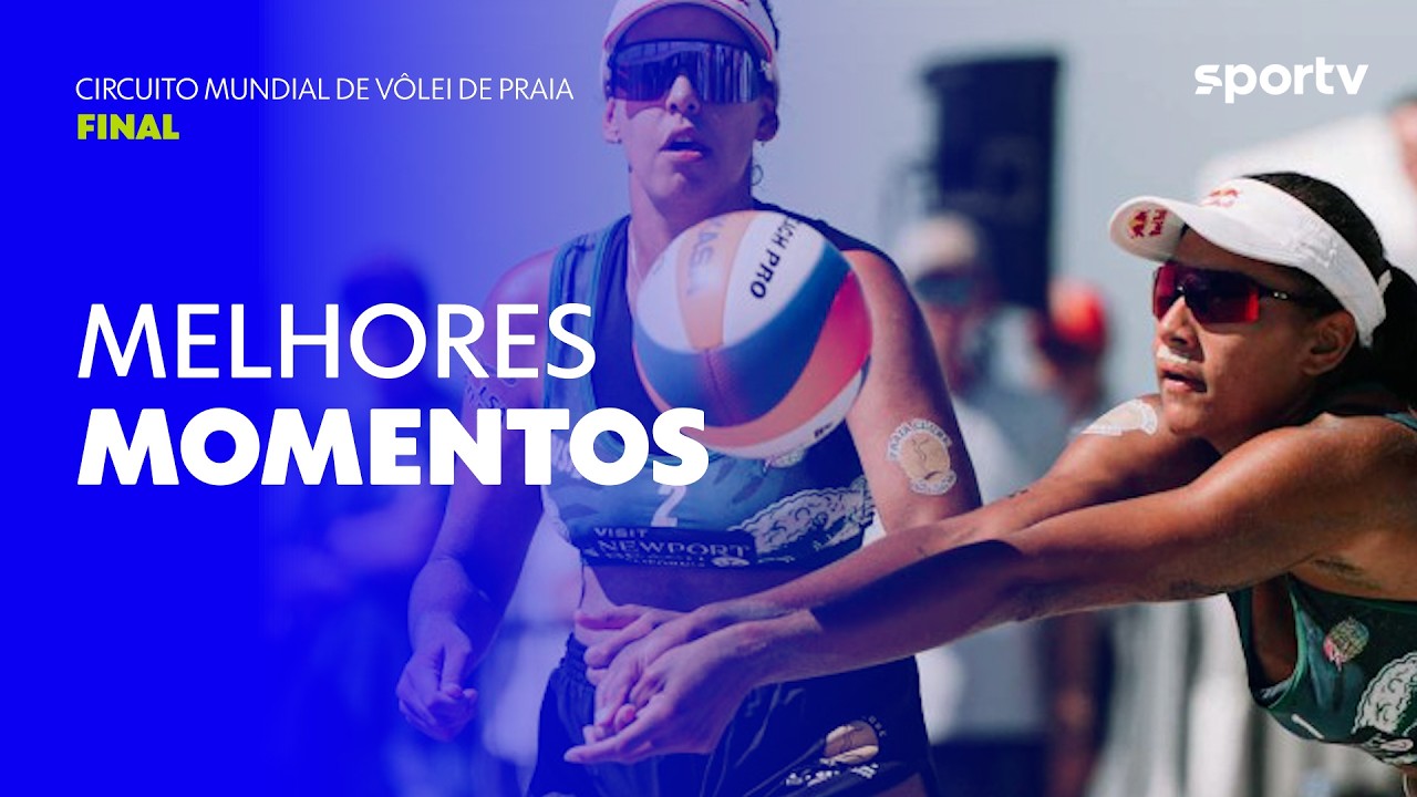 MEDALHA PARA O BRASIL! | MELHORES MOMENTOS | Final | Circuito Mundial de Vôlei de Praia | sportv