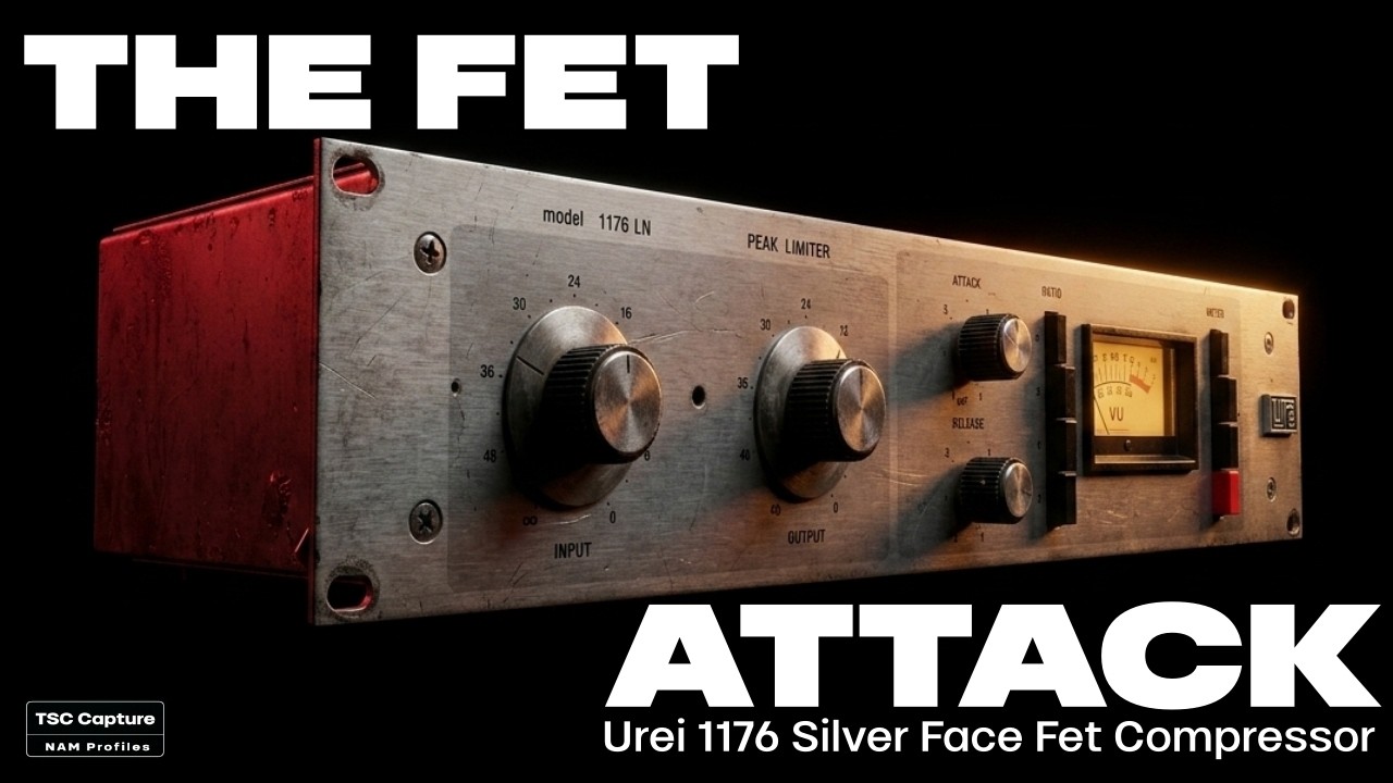 Urei 1176 Silver Face Fet Compressor NAM Profiles