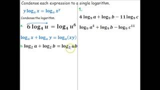 Condensing logarithms 7 Complicated