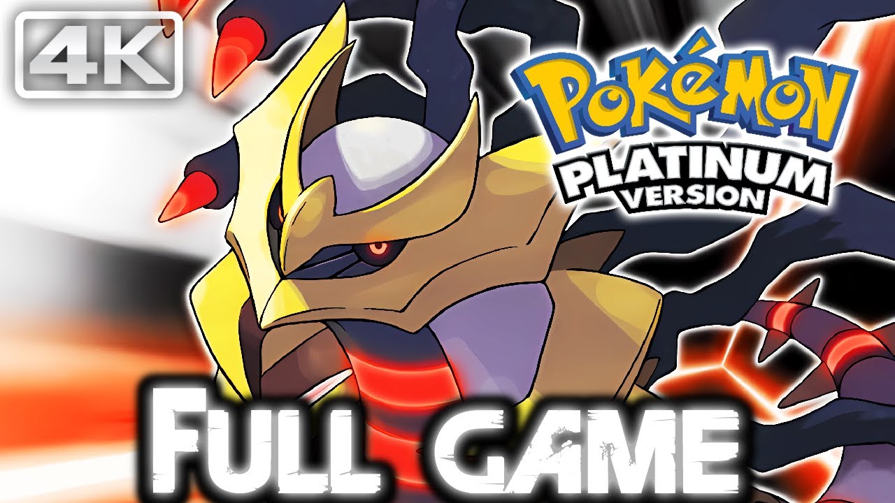 POKÉMON PLATINUM Gameplay Walkthrough FULL GAME (Nintendo DS)
