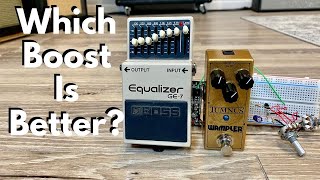 Which Boost is better? Treble Boosts, EQ Pedals, and Tumnus Overdrives