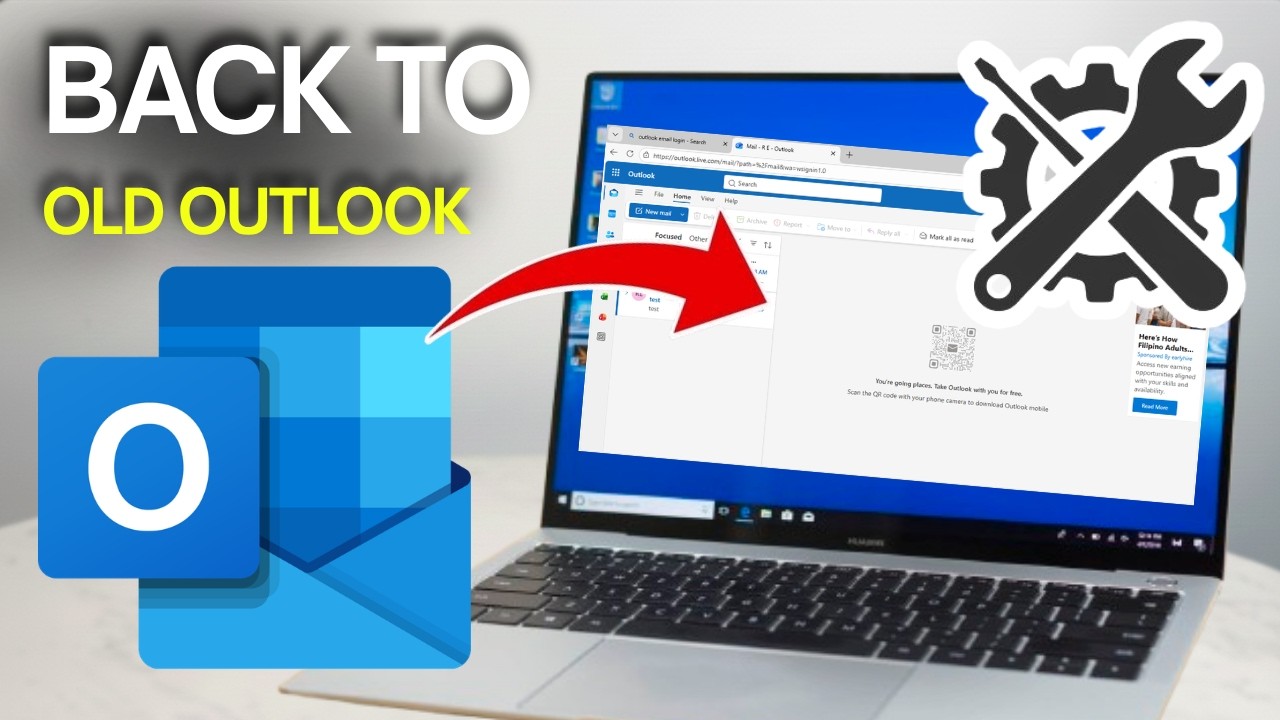 How to Go Back to Old Outlook - 2026 - (Revert or Switch Back) (Easy ...