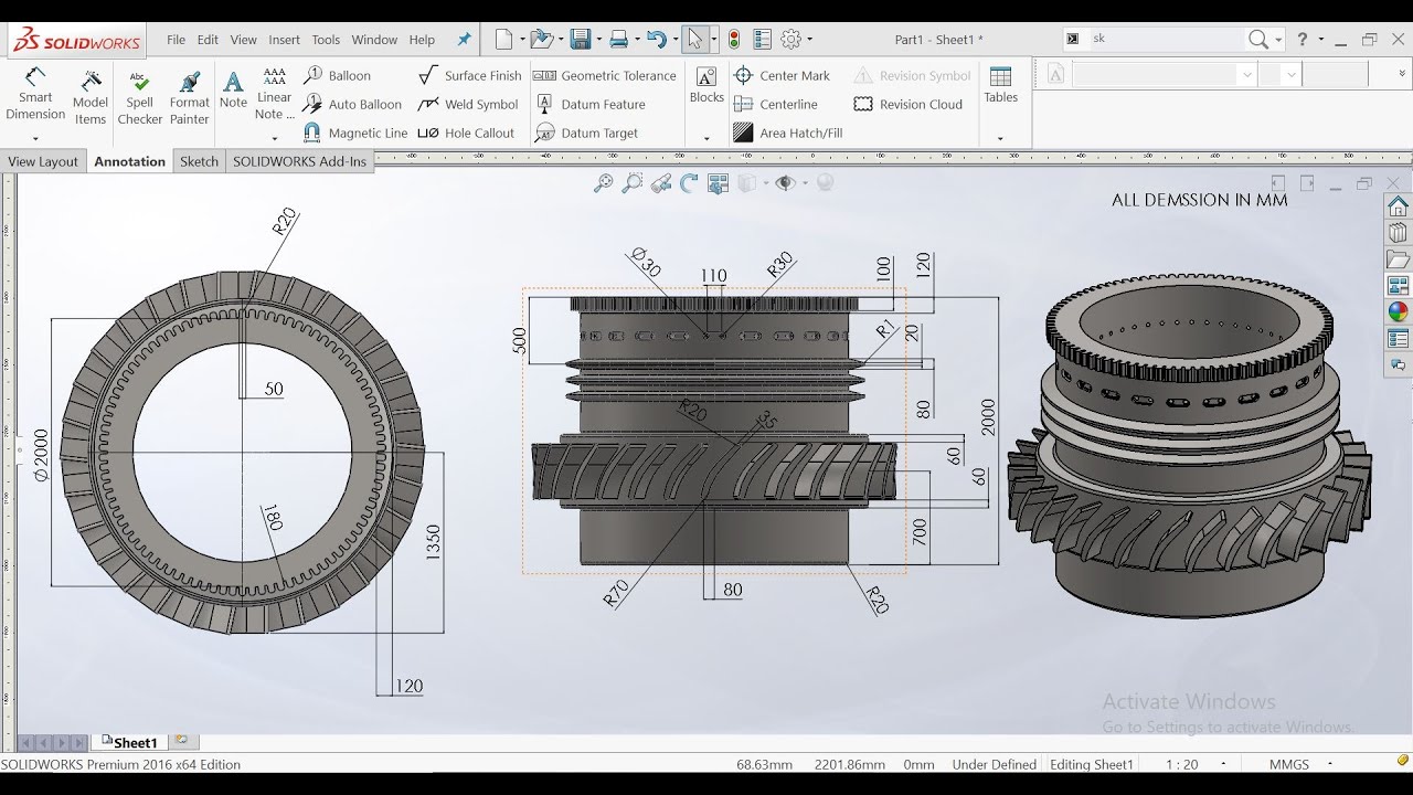 SolidWorks Tutorial For Beginner Exercise #28 - YouTube