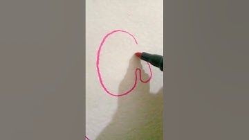 Letter G in bubble style😍😘/sakuna weeb#ytshorts # sakuna weeb