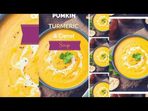 Health Boosting Pumpkin, Turmeric and Carrot Soup