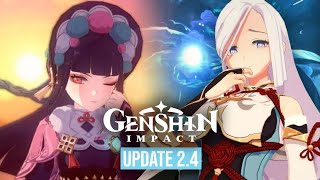 NEW LEAKS!! 2.4 New characters yunjin and shenhe gameplay style NEW LEAKS!! 2.4 New characters yunjin and shenhe gameplay style