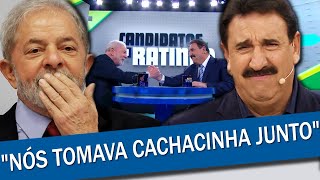 LULA NO RATINHO: APESENTADOR CHAMA LULA DE PRESIDENTE E ADMITE QUE GANHAVA MELHOR NO GOVERNO PETISTA