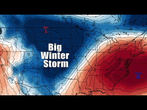 A Large Late-Spring Winter Storm Is Coming - Heavy Snow - YouTube