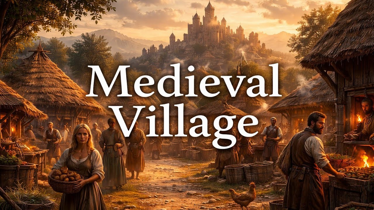 One Day in a Medieval Village - A Fight to Survive