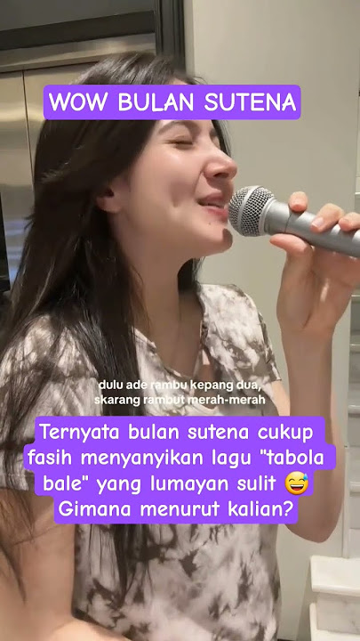 TABOLA BALE BY BULAN SUTENA #tabolabale #bulansutena #bulansutenacover #kabarartis #tiktok