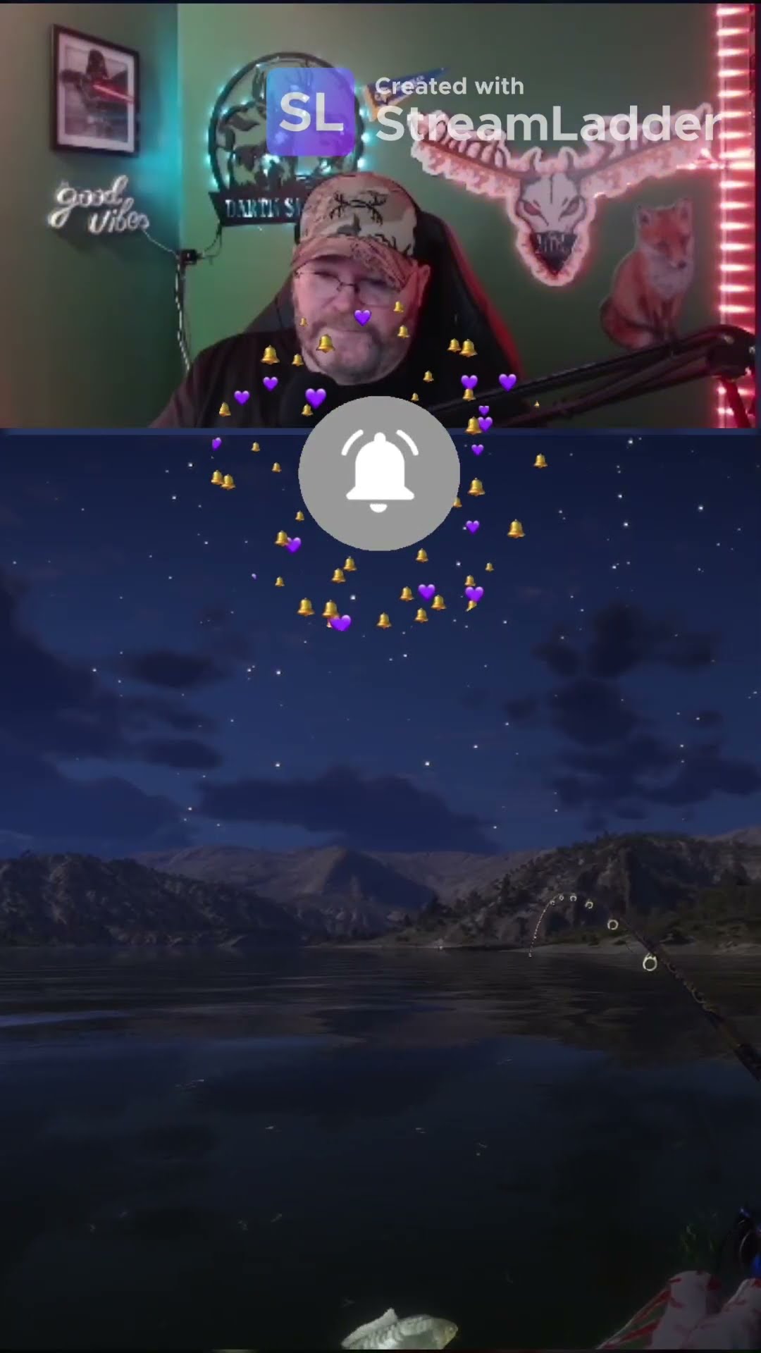 You Can See Him At Night!