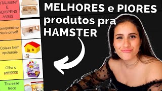 Os MELHORES e PIORES produtos para hamsters | Tierlist