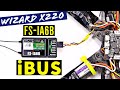 How to setup fsia6b with ibus  wizard x220  flysky fsi6x spracing f3 flight controller