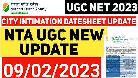🔥UGC NET  Datesheet,City Intimation New Update|UGC NET JRF 2023| UGC NET Admit Card|#मांnetulanetjrf