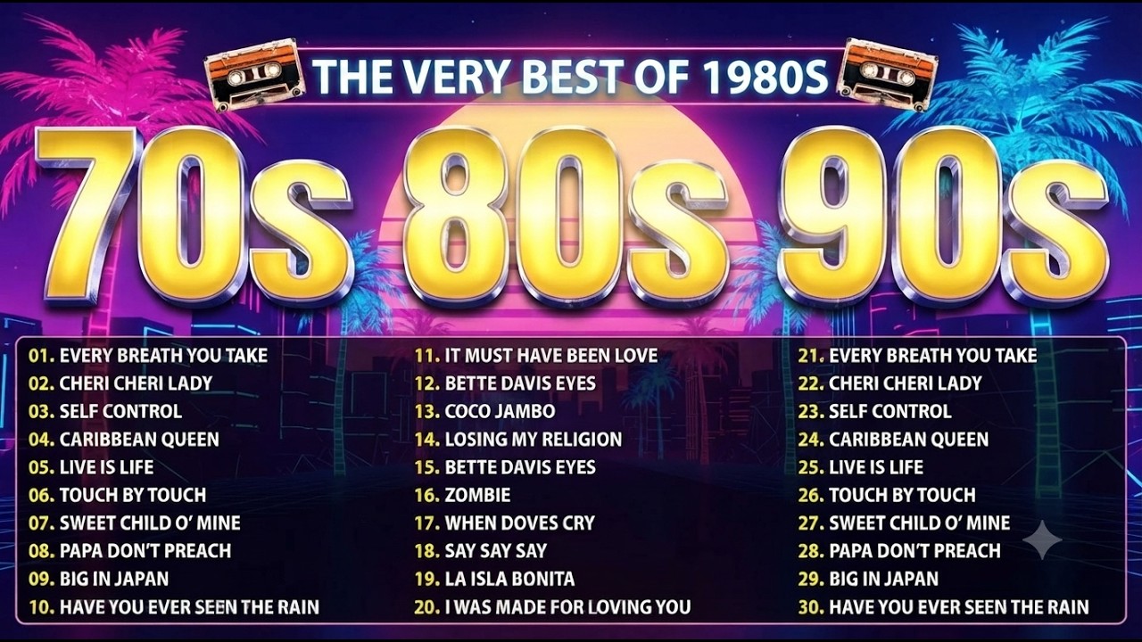 Best Music Hits 70s 80s 90s 🎶 Greatest Oldies Playlist | Classic