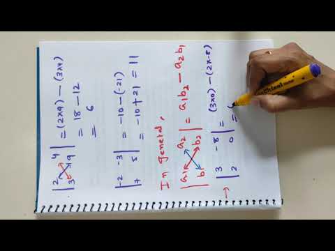 Unit-1 Video-1 Determinants