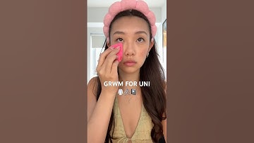 get ready with me for uni #grwm #makeup #college