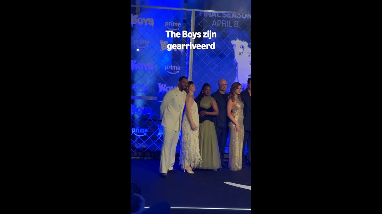 The Boys zijn gearriveerd 💙 #TheBoys