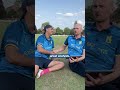 Olly Hannon-Dalby and Vansh Jani discuss bowling offies...🤔 #cricket #summer #bowling