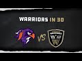 Warriors in 30  vancouver warriors vs halifax thunderbirds  april 5 2024