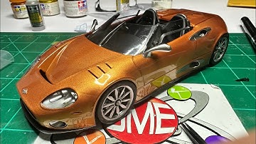 Let’s Paint and Build a 3d printed Model car start to finish.