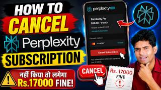 How to cancel perplexity subscription Airtel | Perplexity Ai Autopay Cancel
