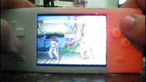 Dingoo CPS1 Emulation:Street Fighter 2 The World Warrior