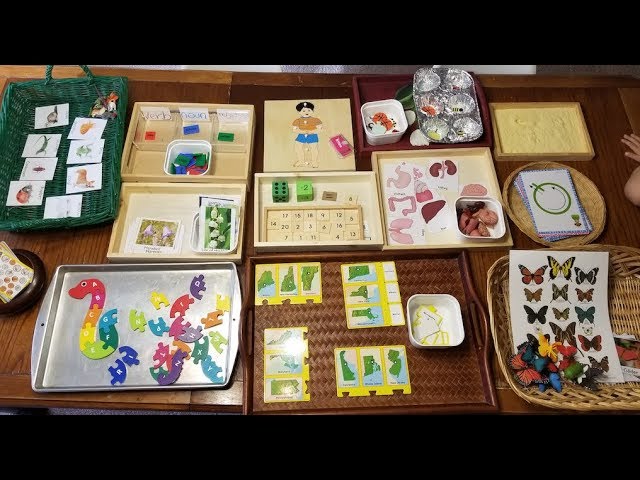 3 fun & educational Montessori learning tray ideas for your