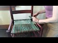 Weaving Chair Seat Pt 1