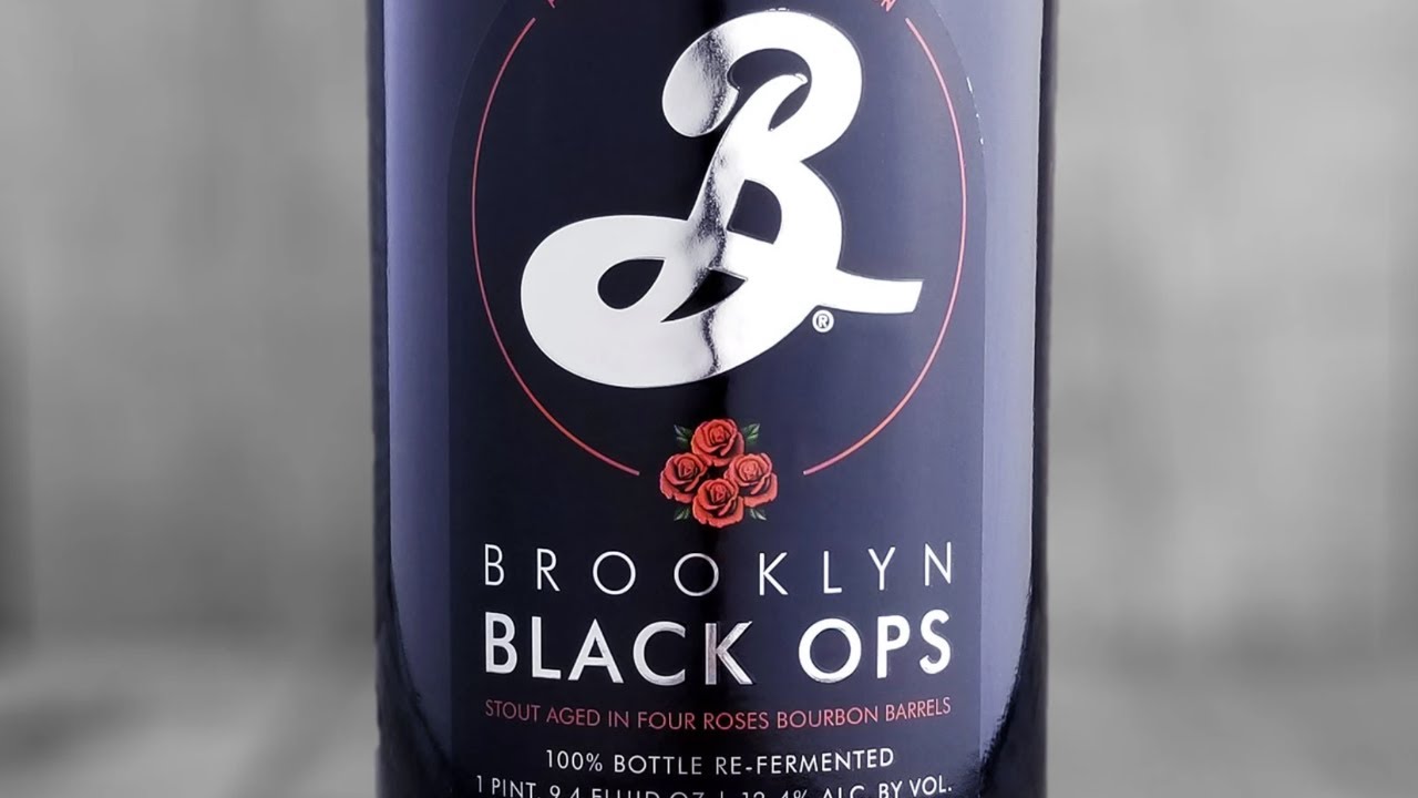 Massive Beer Review Live: Brooklyn Black Ops 2019 Four Roses Small ...