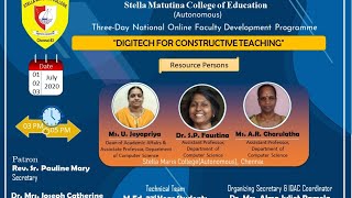 Three-Day National Online Faculty Development Programme - Day 1
