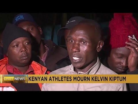 Kelvin Kiptum: Kenyan athletes react to news of his death
