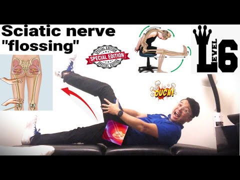 Major Exercise of Sciatic Nerve Flossing Gliding – Level 6 /Sciatica, Lumbar Radiculopathy, Low Back