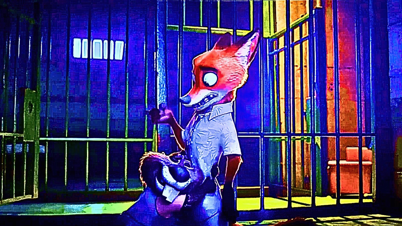 Зверополис 2 (2025) | Ник переживает потерю Джуди, находясь в тюрьме. Краткий обзор сцены.