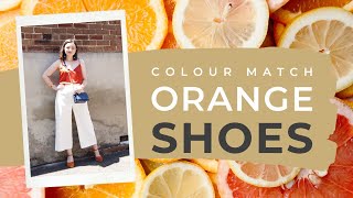 Orange Heels Outfit Ideas How To Style Orange