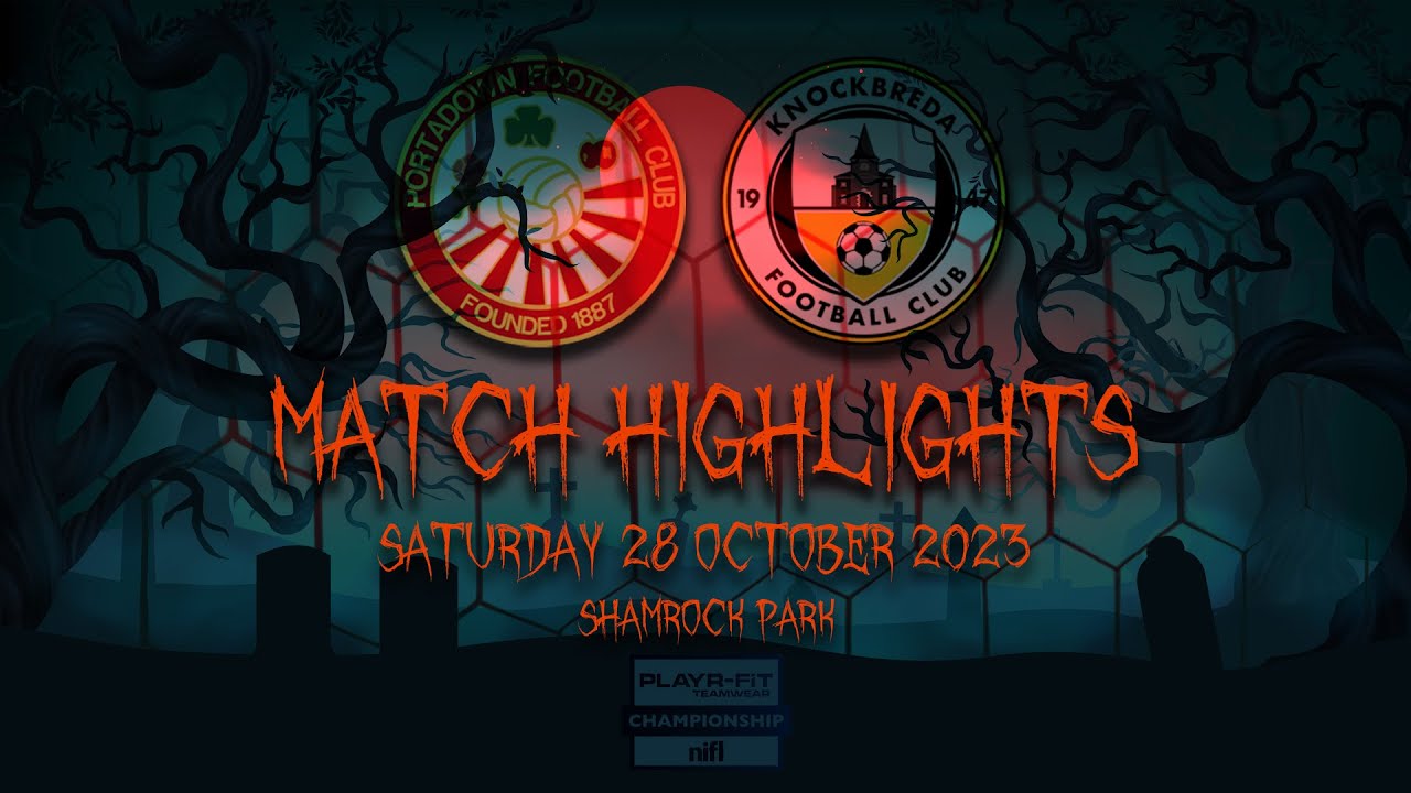 Portadown 3-1 Knockbreda | Playr-Fit Championship | 28/10/23