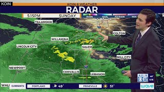 Weather forecast: Rain returns Sunday night and doesn't leave to start the week