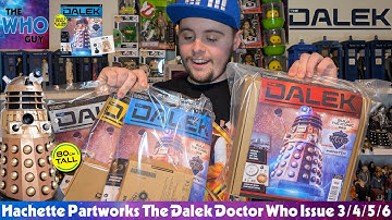 Hachette Partworks The Dalek Doctor Who Issue 3/4/5/6