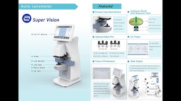 Auto Lensmeter LM-260 Testing Video