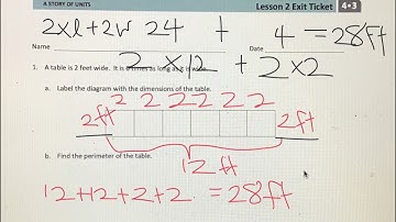 Module 3 Lesson 2 Exit Ticket