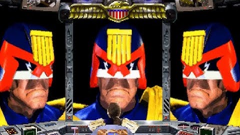 Judge Dredd (Arcade) All Bosses (No Damage)