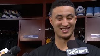 Kyle Kuzma Postgame Interview / LA Lakers vs Mavericks