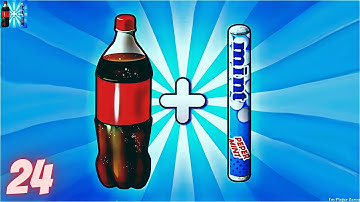 Drop And Explode: Soda Geyser - Coca cola and mint Android And iOS Gameplay | Walkthrough Part 24